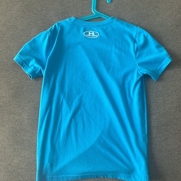 Under Armour blue kids t shirt - Picture 2 of 2